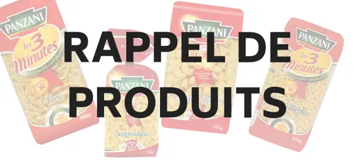 Panzani rappelle des paquets de pâtes et des oeufs sont contaminés...