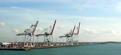 Edouard Philippe en visite au Port de Dunkerque ce jeudi