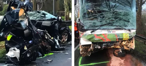 Beauvais : collision mortelle entre une voiture et un bus scolaire