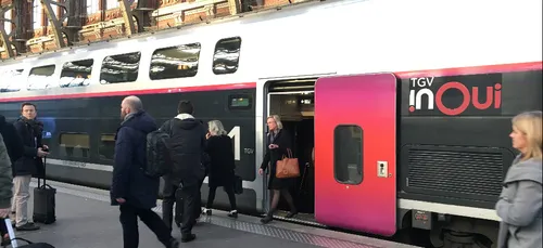 Les TGV INOUI sont arrivés entre Lille et Paris