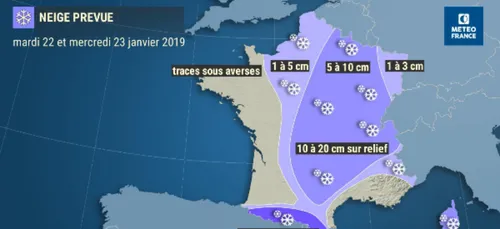 La neige annoncée pour ces mardi et mercredi en Hauts de France