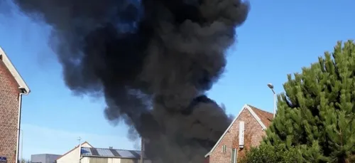 Berck : gros incendie dans un garage ce lundi matin