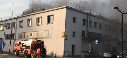 Boulogne-sur-Mer : l'usine Delpierre victime d'un incendie ce matin