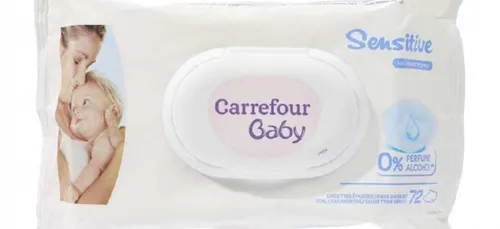 Carrefour rappelle des lingettes pour bébés