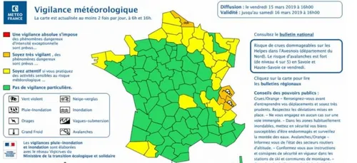 Le Nord placé en vigilance orange pour des risques d’inondations