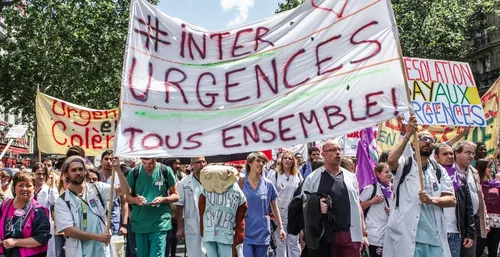 Mouvement de grève aux urgences de Roubaix