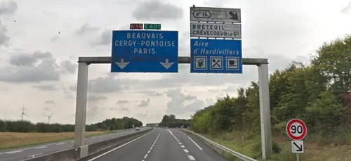 A16 : des travaux nocturnes toute la semaine sur le diffuseur...