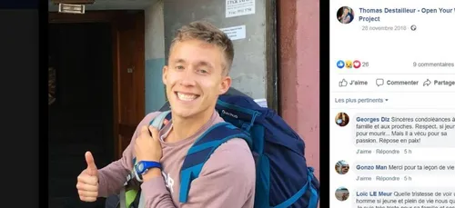 La cagnotte en ligne lancée par les amis de Thomas Destailleur a...