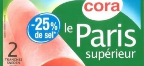 Les magasins Cora rappellent un lot de jambon