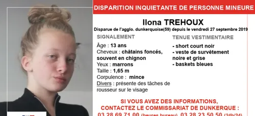 Disparition inquiétante dans le Dunkerquois : où est Ilona Trehoux,...