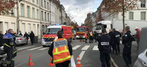 Arras : Ecrasée par un camion, une dame de 98 ans est dans un état...