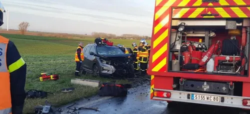 Accident mortel ce matin entre Bapaume et Péronne