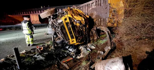 Camion renversé sur la RD649 : les opérations de nettoyage vont...