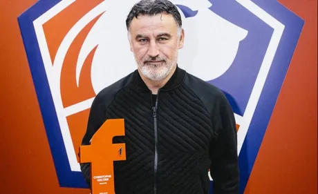 LOSC : Christophe Galtier élu entraîneur de l’année