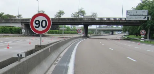 Peu de routes devraient revenir aux 90km/h