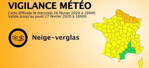 La région des Hauts-de-France et la Marne en vigilance orange...