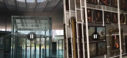 "L'envers du décor du Louvre-Lens" : les coulisses du musée...