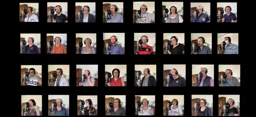 Les commerçants du Cateau-Cambrésis chantent pour leurs clients