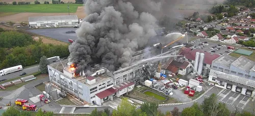 Aisne : l'usine Mondelez de Jussy ravagé par un incendie