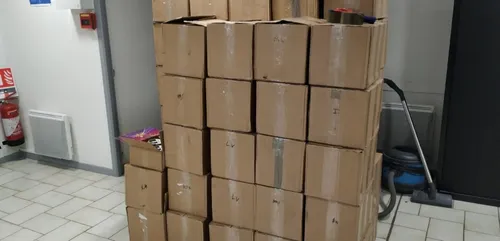 6.600 cartouches de cigarettes saisies à Dunkerque