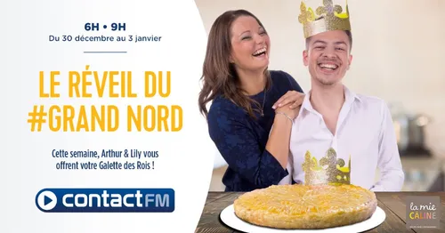 GAGNEZ VOTRE GALETTE DES ROIS AVEC CONTACT FM !