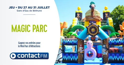 GAGNEZ VOS ENTRÉES POUR MAGIC PARC !