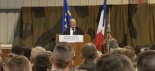 Soldat breton tu&eacute; au Mali : minute de silence