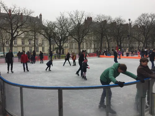 Nant'Arctique : patins et luges sur le cours Saint-Pierre 