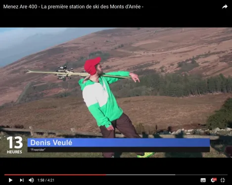 Une 1&egrave;re station de ski en Bretagne ! 