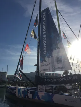 Il a dessin&eacute; les 4 premiers bateaux du Vend&eacute;e Globe! 