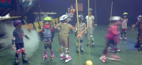 Ambiance roller-disco hier &agrave; Rennes !