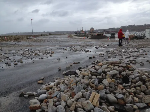 La temp&ecirc;te Zeus a surpris la Bretagne