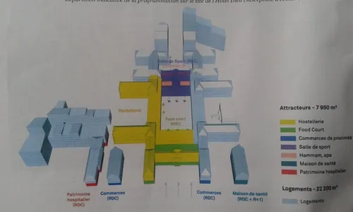 Rennes : l'H&ocirc;tel-Dieu sera r&eacute;habilit&eacute; &agrave;...