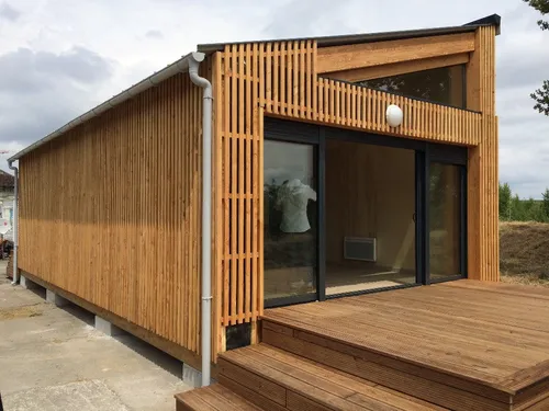 Wood-stock accueille une famille de migrants &agrave; Nantes