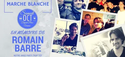 Romain Barré : marche blanche demain à Nantes