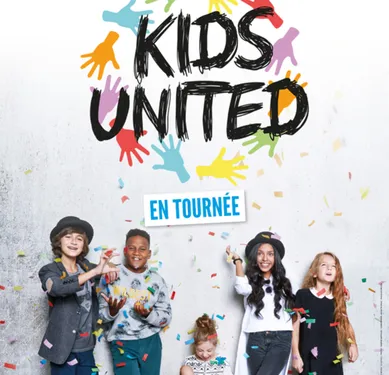 Les Kids United au Zénith de Nantes cet après-midi