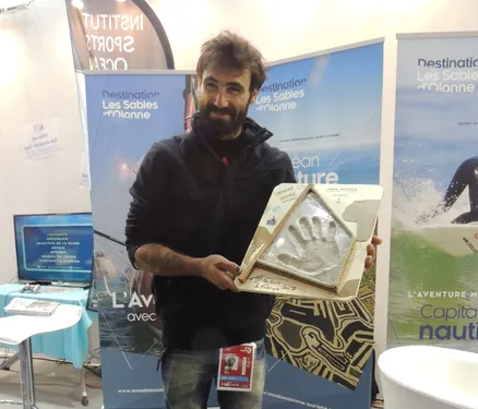 L'empreinte des skippers aux Sables