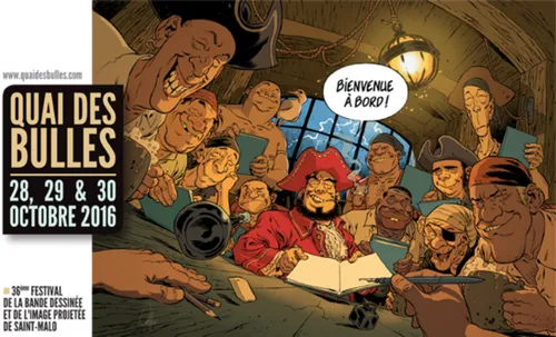 C'est le coup d'envoi du festival Quai des Bulles ce vendredi à...
