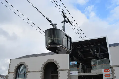 Brest : le téléphérique inauguré demain en présence de Ségolène Royal