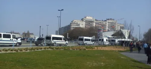 Evacuation en cours du squat de Doulon