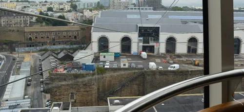 Le téléphérique de Brest à l’arrêt