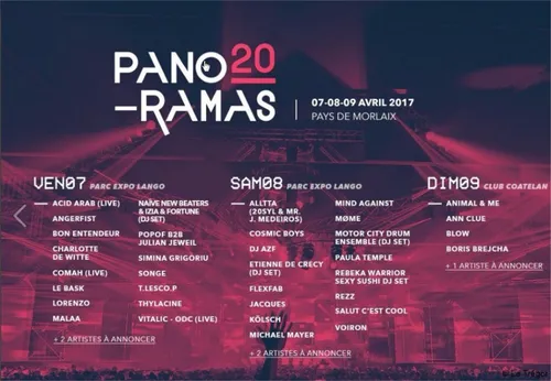 Morlaix : Le festival Panoramas dévoile la prog' de ses 20 ans