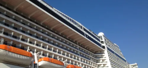 La première tôle découpée du MSC Bellissima