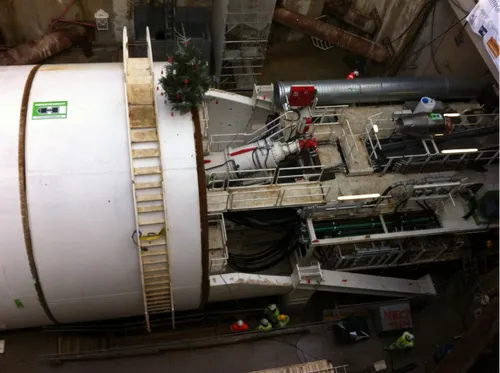 Rennes : le tunnelier du métro devrait avancer de 20 mètres...