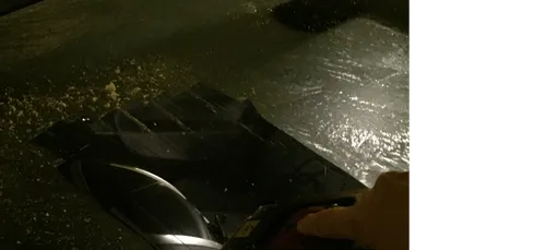 Brouillards givrants ce matin !