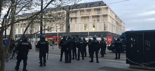 Théo : manifestation sous tension à Nantes