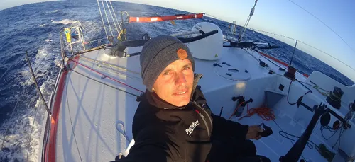 Didac Costa en approche des Sables