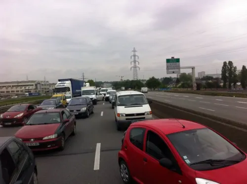 Rentrée et bouchons ce matin en Bretagne !