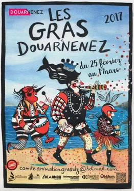 Les Gras de Douarnenez : rallye des garçons de café à 14h30