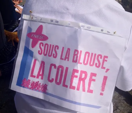 Les infirmiers de bloc opératoire en grève à Vannes